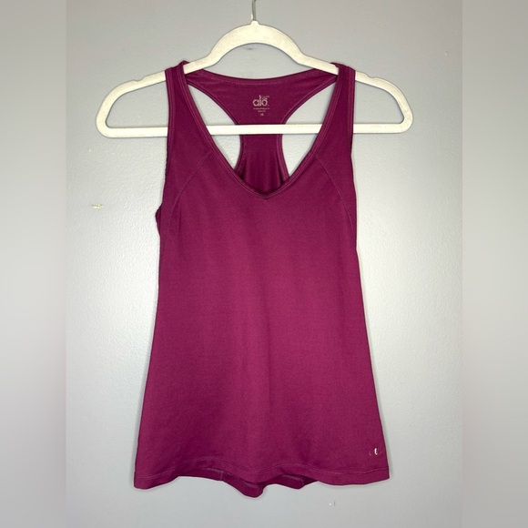 Alo Yoga Fuschsia Purple Pink Racerback Tank Top Size XS - Picture 10 of 12